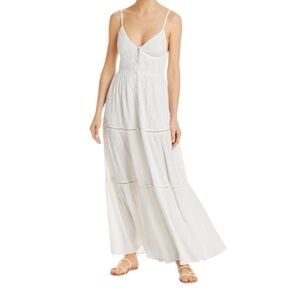 L*Space Size Small White Maxi Dress
